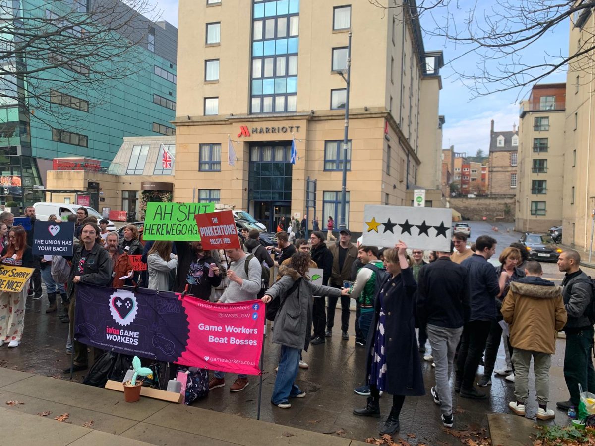 Protests at Rockstar North and Take-Two offices